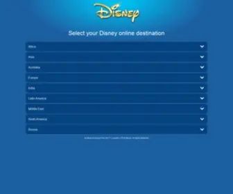 Disneyinternational.com(Disney Online International) Screenshot