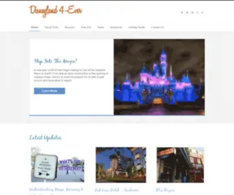 Disneyland4Ever.com(Disneyland 4) Screenshot