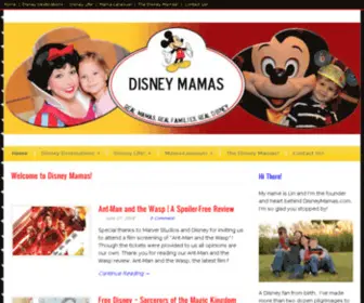 Disneymamas.com(Disney Mamas Welcome to Disney Mamas) Screenshot