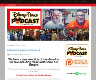 Disneyparkspodcast.com(All the Disney Parks in One Podcast) Screenshot