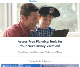 Disneyplanning.com(Vacation Planning) Screenshot