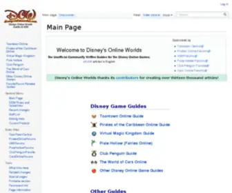 DisneysonlineWorlds.com(Disneys Online Worlds Guide (Wiki)) Screenshot