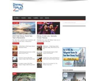 Disneytips.com(Your Guide To A Great Disney Vacation) Screenshot