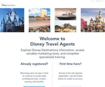 Disneytravelagents.com(Disney Travel Agents) Screenshot