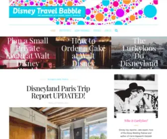 Disneytravelbabble.com(Disney Travel Babble) Screenshot