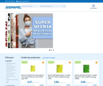Dispapel.com(Inicio) Screenshot