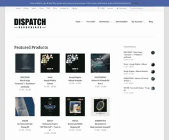 Dispatchrecordings.com(Dispatch Recordings) Screenshot