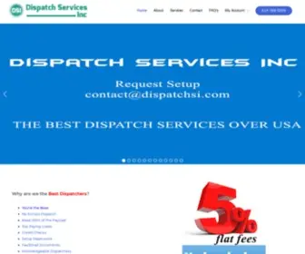 Dispatchsi.com(Dispatch Services Inc) Screenshot