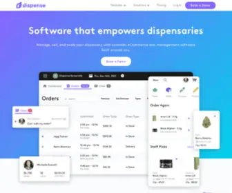 Dispenseapp.com(Cannabis eCommerce and Dispensary Management Software) Screenshot