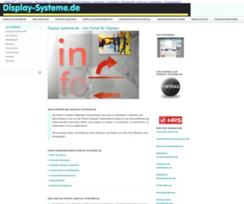 Display-SYsteme.de(Präsentationssysteme) Screenshot