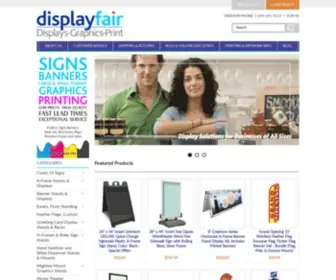 Displayfair.com(Business Signage) Screenshot