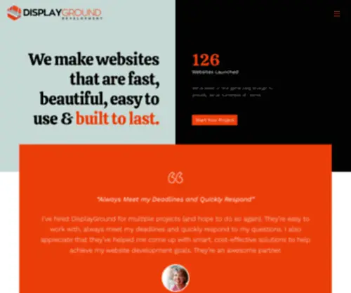 Displayground.net(DisplayGround Website Development) Screenshot
