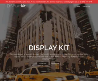 Displaykit.com(Display Kits) Screenshot