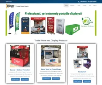 Displaymart.in(Portable Display Experts) Screenshot