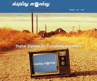 Displaymonkey.org(Display Monkey) Screenshot