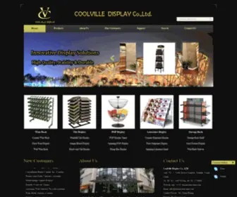 Displayrackstand.com(Coolville Display Co) Screenshot