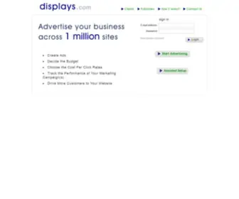 Displays.com(Advertising) Screenshot
