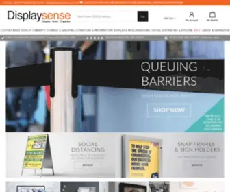 Displaysense.com(Shop Fittings) Screenshot