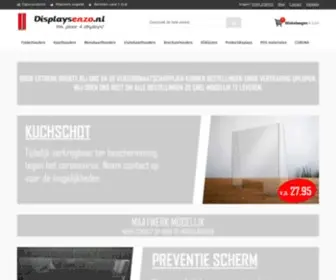 Displaysenzo.nl(Displaywinkel voor al uw displayproducten. displaysenzo) Screenshot