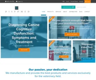 Dispomed.com(Dispomed Veterinary Equipment) Screenshot