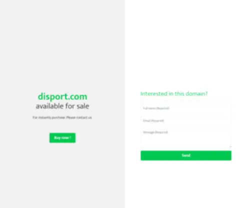 Disport.com(Disport) Screenshot