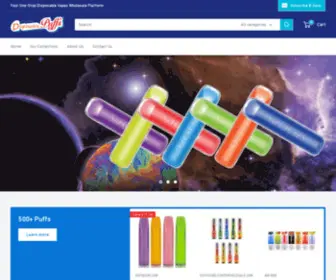 Disposablepuff.com(Wholesale Disposable Vape) Screenshot