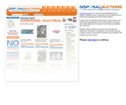 Disposalauctions.com(Disposalauctions) Screenshot