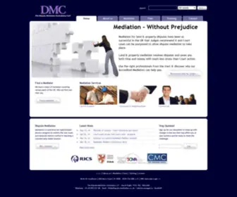 Dispute-Mediation.co.uk(Find a Mediator at The Dispute Mediation Consultancy) Screenshot