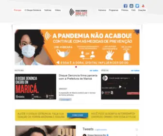 Disquedenuncia.org.br(Denúncia) Screenshot