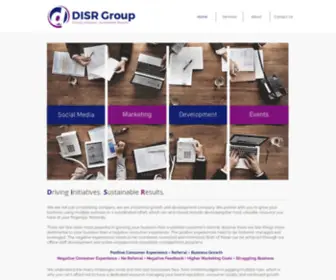 Disrgroup.com(Marketing & Development) Screenshot