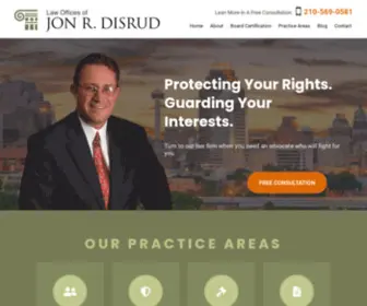 Disrudgarcialaw.com(San Antonio Family Law Attorney) Screenshot