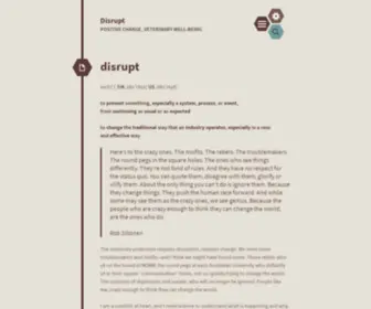 Disrupt.vet(Positive change) Screenshot