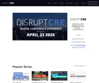 Disruptcre.com(Disruptcre) Screenshot