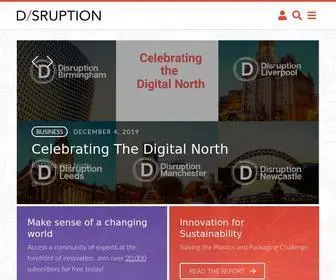 Disruptionhub.com(Exploring the Future of Emerging Technologies) Screenshot