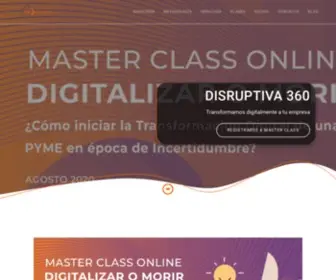 Disruptiva360.com(Agencia de Marketing Digital) Screenshot