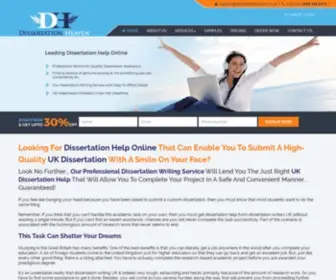 Dissertationheaven.co.uk(Dissertation Help & Writing Services UK) Screenshot