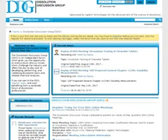 Dissolution.com(The Dissolution Discussion Group (DDG)) Screenshot