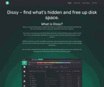 Dissyapp.com(Free up Disk Space) Screenshot