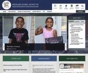 Dist50.net(Woodland School District 50) Screenshot