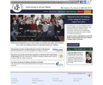 Distancelearningcentre.com(Online) Screenshot