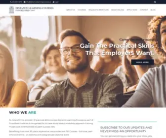 Distancelearningcourses.ie(Distance Learning Courses) Screenshot