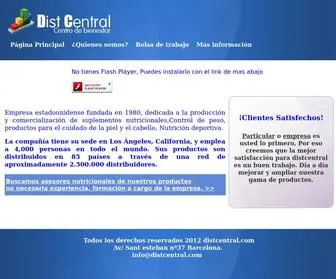 Distcentral.com(Productos de bienestar) Screenshot