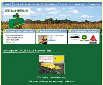 Distelgrain.com(Distel Grain Systems) Screenshot