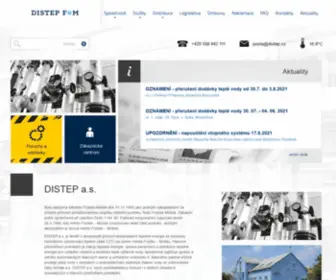Distep.cz(Distep a.s) Screenshot