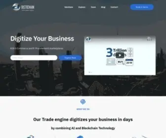 Distichain.com(B2B Cross) Screenshot