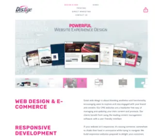Distige.com(Web-design) Screenshot