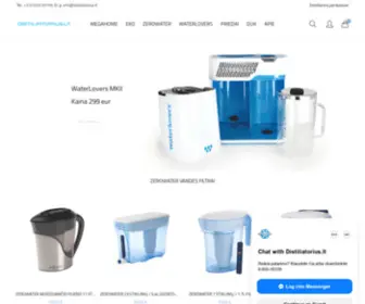 Distiliatorius.lt(Distiliatoriai ir ju priedai) Screenshot