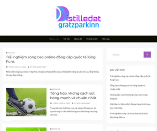 Distilledatgratzparkinn.com(Website thông tin) Screenshot