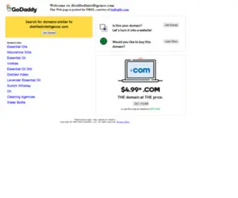 Distilledintelligence.com(October 11th) Screenshot