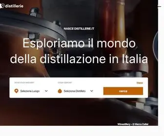 Distillerie.it(Esploriamo il mondodella distillazione in Italia) Screenshot